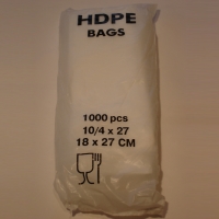 Пакет фасовочный 10+8х27 8 мкм., 1/1000шт (Россия)