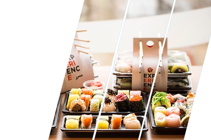 упаковка для суши, роллов, пиццы, бургеров, сендвичей