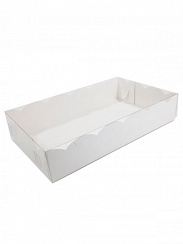 Коробка с прозрачной крышкой 200х120х40