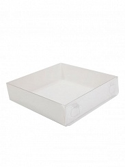 Коробка с прозрачной крышкой 120х120х30