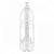 Бутылка ПЭТ 1.5л с крышкой прозрачная