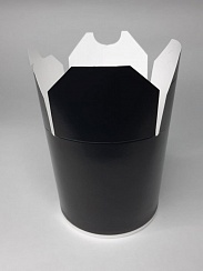 Коробка для лапши Wok 450мл. черный