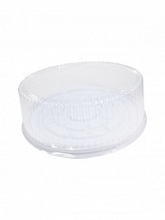 Коробка для торта круглая D-220 пластиковая SL-222