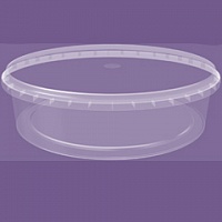 Полипропиленовая банка с крышкой 500мл