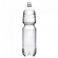 Бутылка ПЭТ 2л с крышкой прозрачная